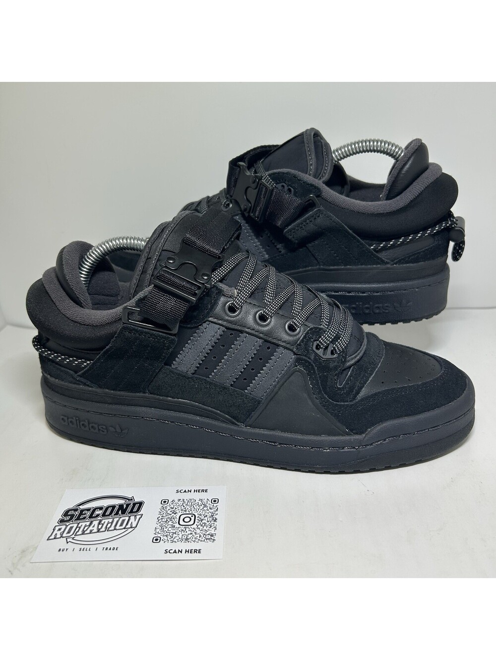 Adidas Forum Low Bad Bunny Back to School Black 2021 - Size 7 OG ALL - (GW5021)